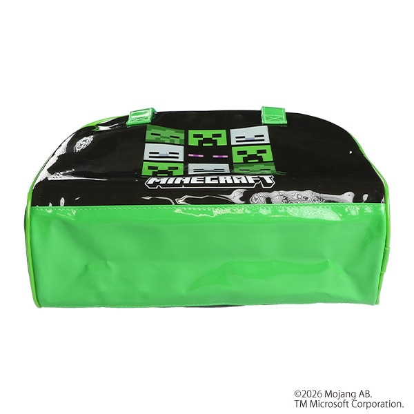 ボストン型ビーチバッグ（マインクラフト・グリーン）