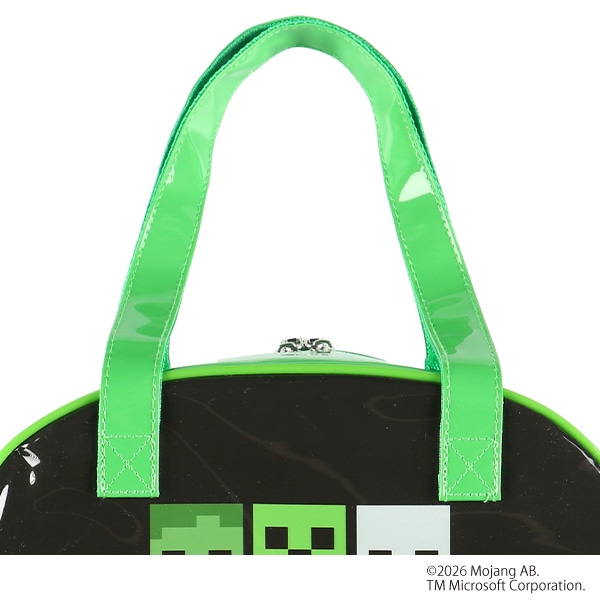 ボストン型ビーチバッグ（マインクラフト・グリーン）