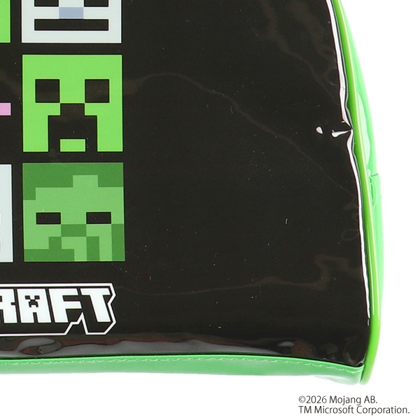 ボストン型ビーチバッグ（マインクラフト・グリーン）