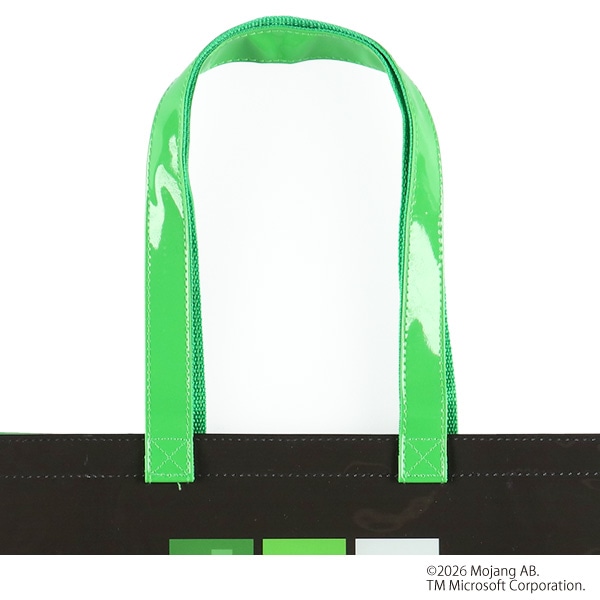 角型トートビーチバッグ（マインクラフト・グリーン）