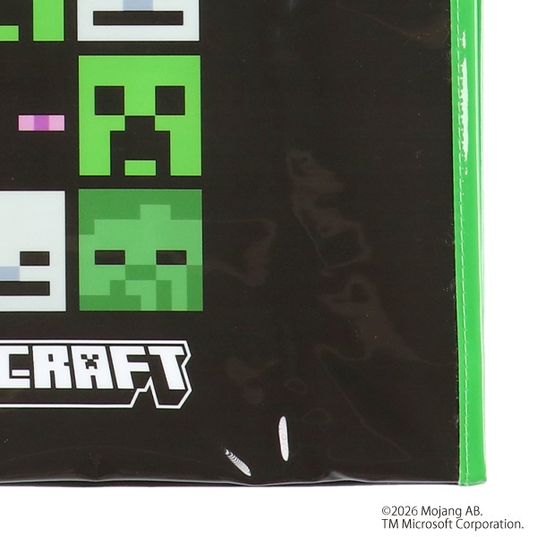 角型トートビーチバッグ（マインクラフト・グリーン）