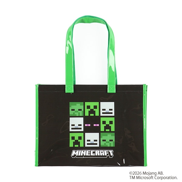 角型トートビーチバッグ（マインクラフト・グリーン）