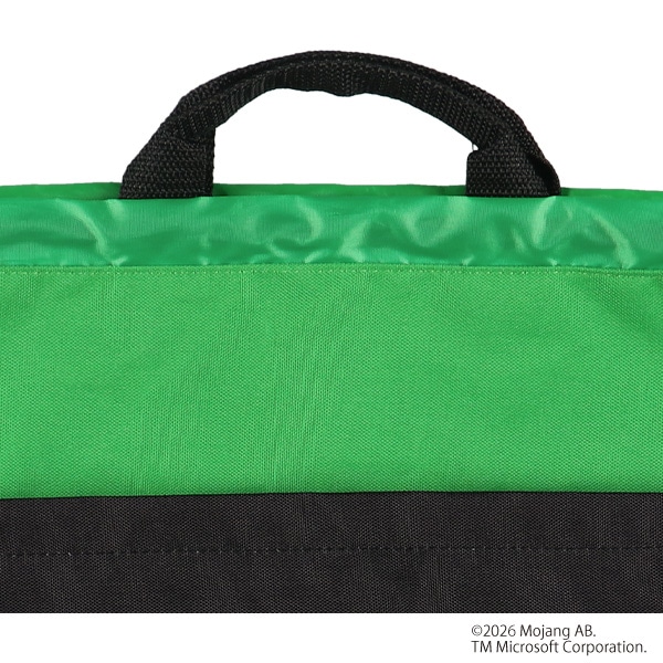 ナップサック型ビーチバッグ（マインクラフト・グリーン）