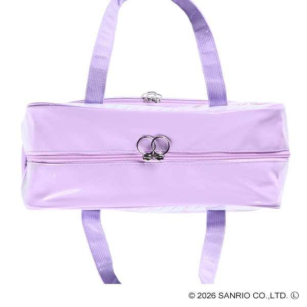 2層式ボストン型ビーチバッグ（クロミ）