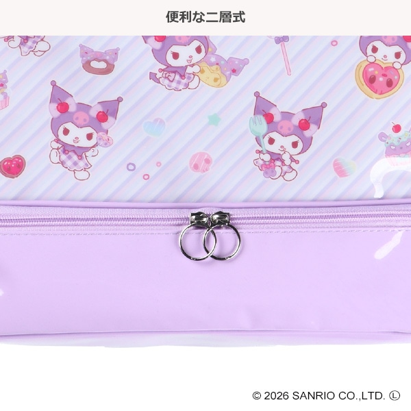 2層式ボストン型ビーチバッグ（クロミ）