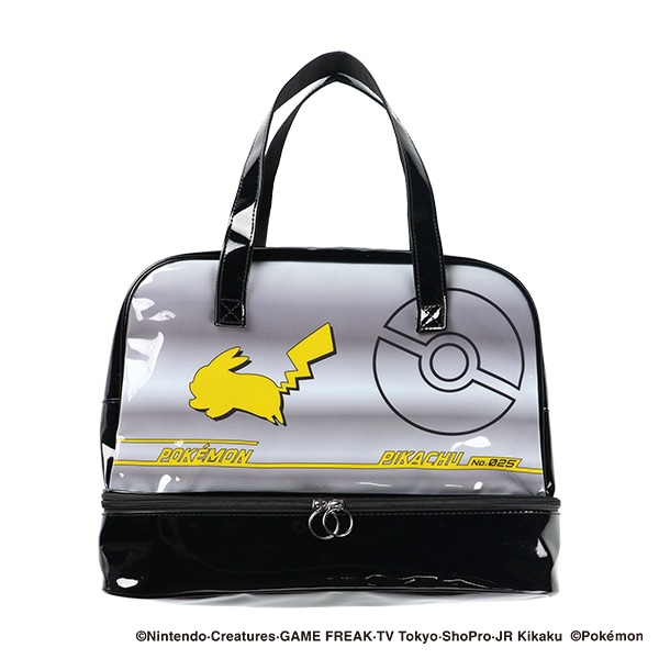 2層式ボストン型ビーチバッグ（ピカチュウ）