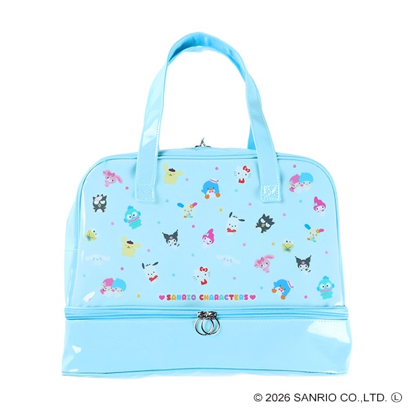 2層式ボストン型ビーチバッグ（サンリオキャラクターズ）