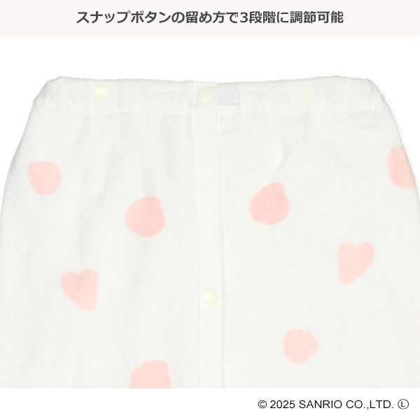 80cm丈巻きタオル（ハローキティ）