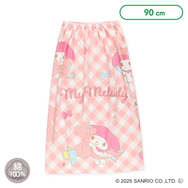 90cm丈巻きタオル（マイメロディ）