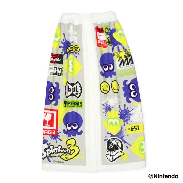 バンダイ）80cm丈巻きタオル（スプラトゥーン）