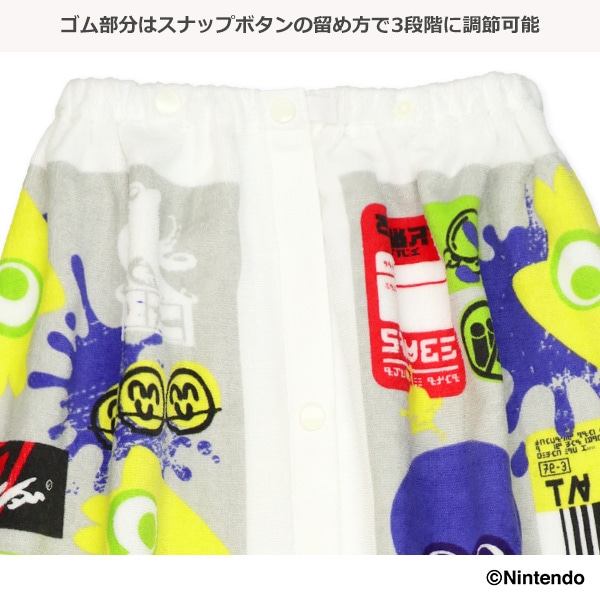 バンダイ）80cm丈巻きタオル（スプラトゥーン）