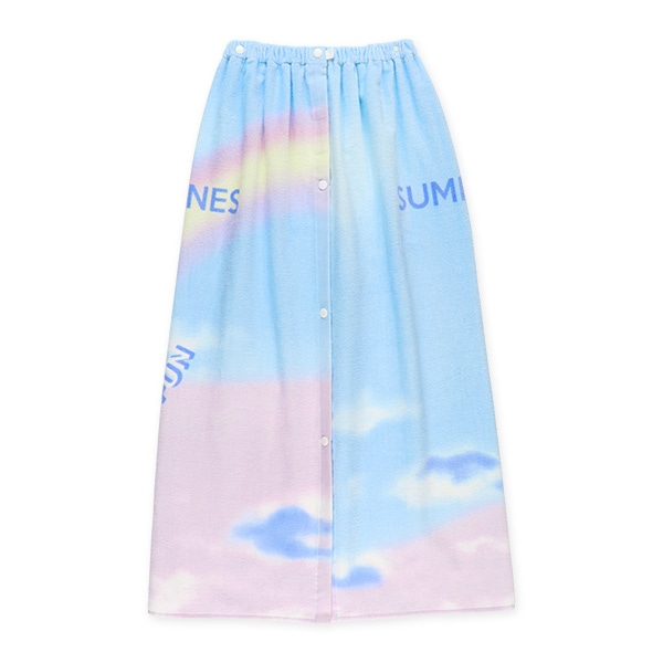 90cm丈巻きタオル（虹）