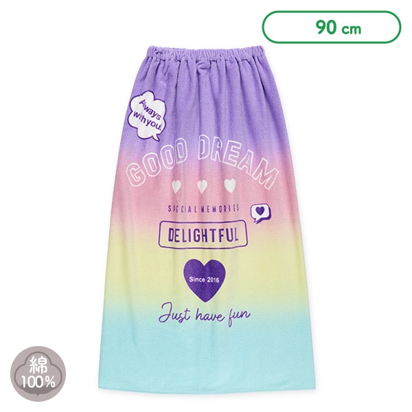 90cm丈巻きタオル（ロゴグラデーション）