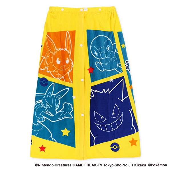 80cm丈巻きタオル（ポケモン）