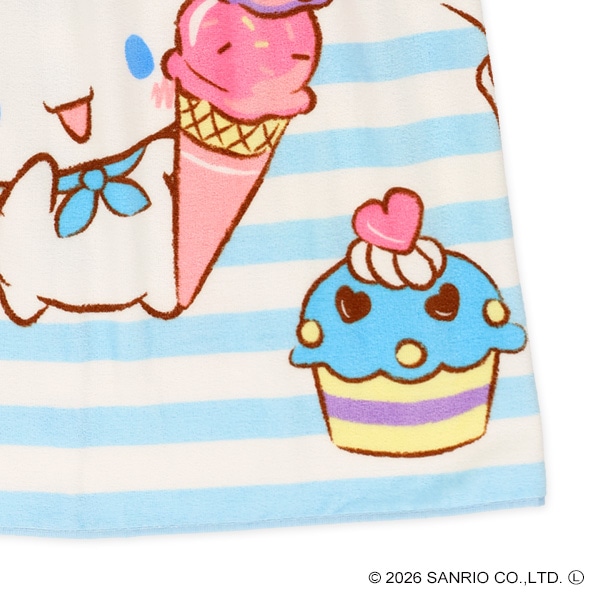 80cm丈巻きタオル（シナモロール）