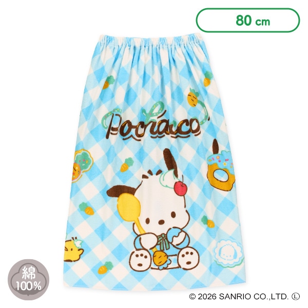 80cm丈巻きタオル（ポチャッコ）