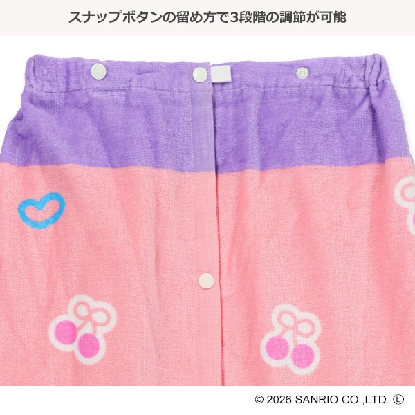 80cm丈巻きタオル（サンリオキャラクターズ・コギャル）