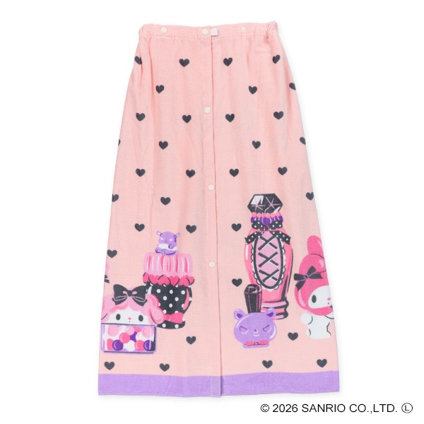 90cm丈巻きタオル（マイメロディ・クロミ）