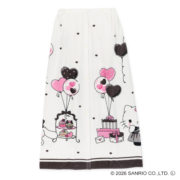 90cm丈巻きタオル（サンリオキャラクターズ・モノトーン）