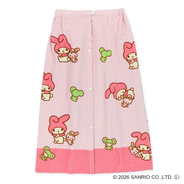 80cm丈巻きタオル（マイメロディ）