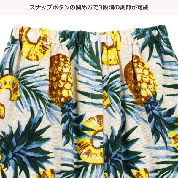 80cm丈巻きタオル（パイナップル）