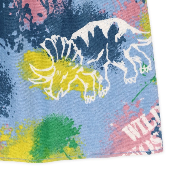 80cm丈巻きタオル（恐竜・タイダイ）
