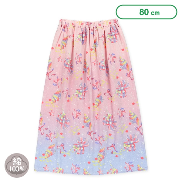 80cm丈巻きタオル（シェル）