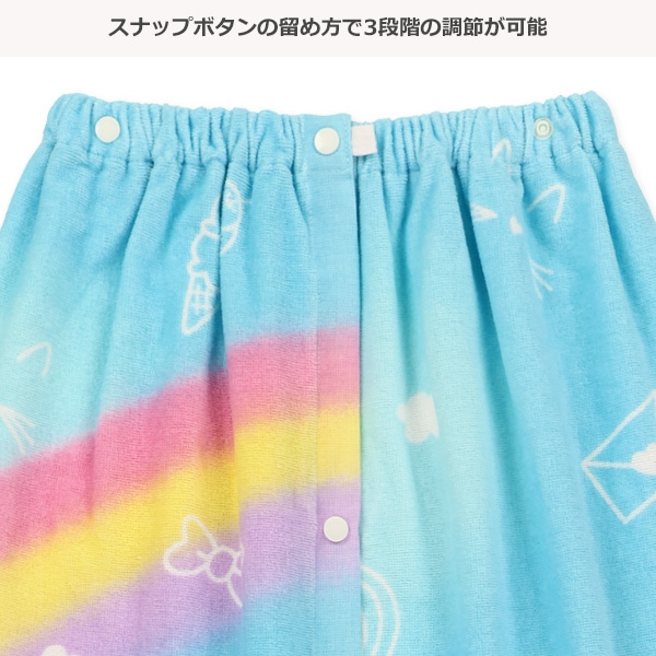 90cm丈巻きタオル（虹）