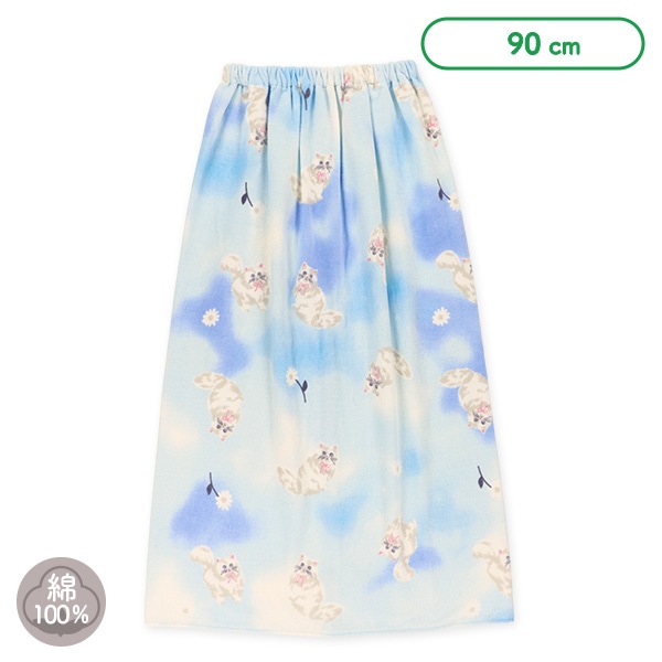 90cm丈巻きタオル（ねこ・グラデーション）