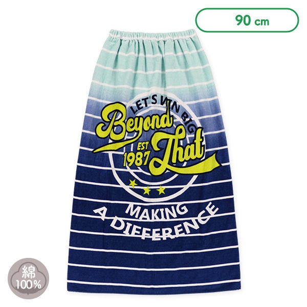 90cm丈巻きタオル（スポーツロゴ）