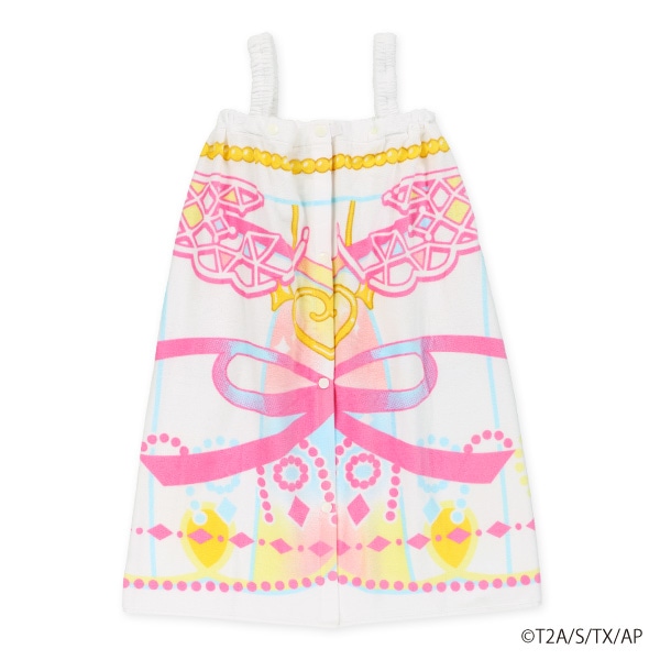 70cm丈肩ひも付き巻きタオル（ひみつのアイプリ）