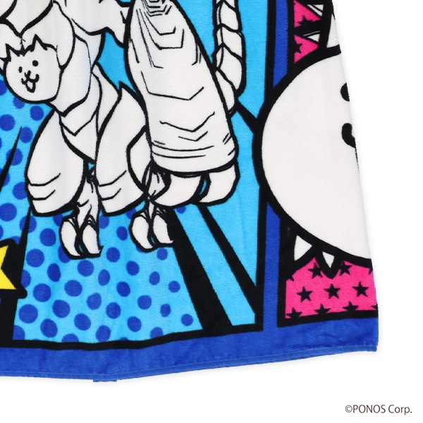 80cm丈巻きタオル（にゃんこ大戦争）