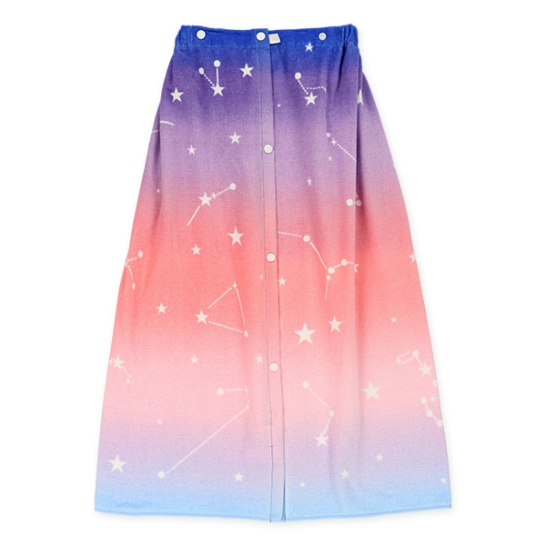 80cm丈巻きタオル（星座グラデーション）