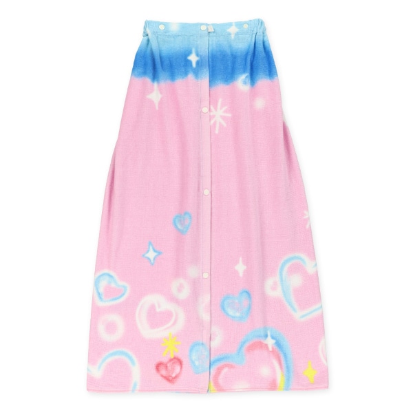 90cm丈巻きタオル（ハート）
