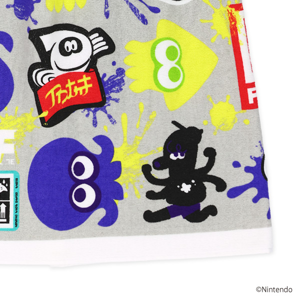 バンダイ）80cm丈巻きタオル（スプラトゥーン）