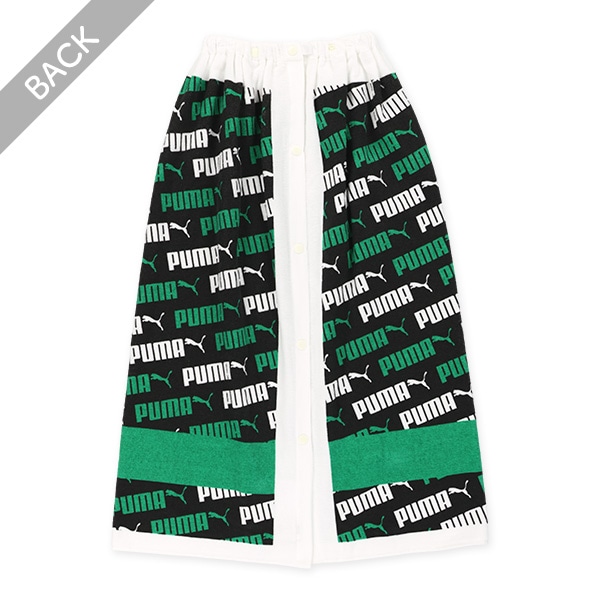 PUMA）80cm丈巻きタオル（ブラック）