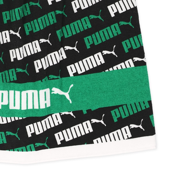 PUMA）80cm丈巻きタオル（ブラック）