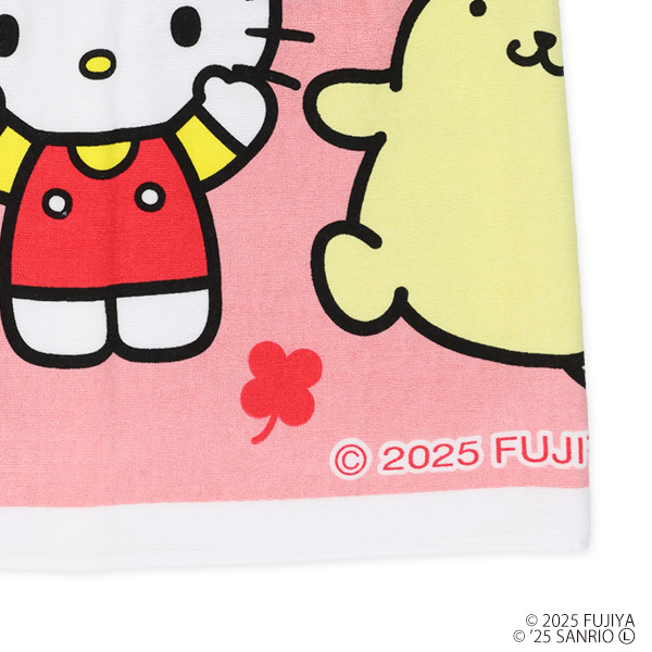 バンダイ）80cm丈巻きタオル（サンリオキャラクターズチョコレート）
