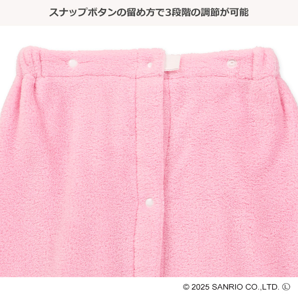 80cm丈マイクロファイバー巻きタオル（マイメロディ）