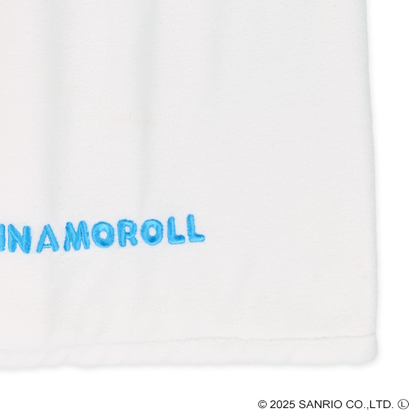 80cm丈マイクロファイバー巻きタオル（シナモロール）