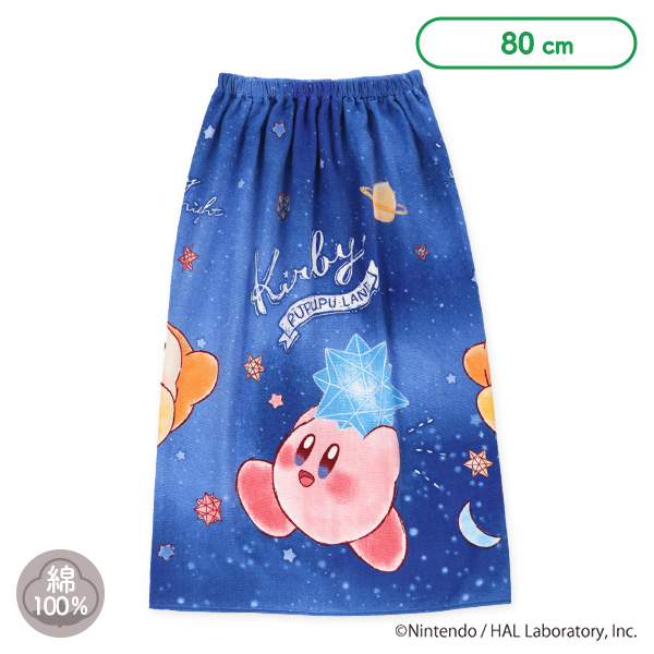 80cm丈巻きタオル（星のカービィ）