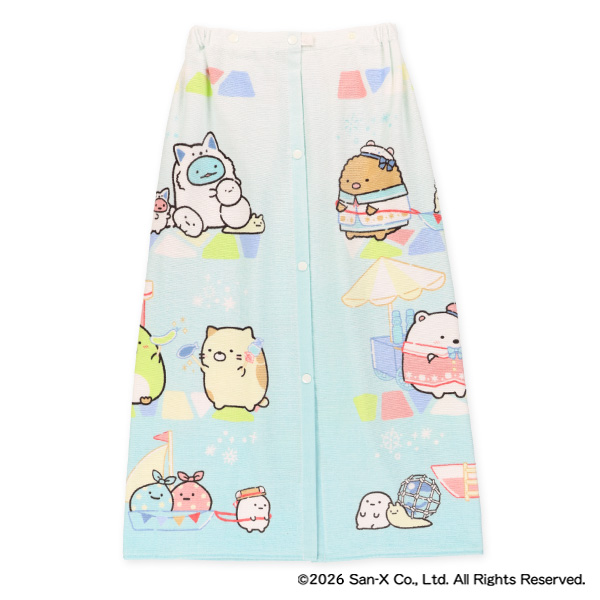 80cm丈巻きタオル（すみっコぐらし）