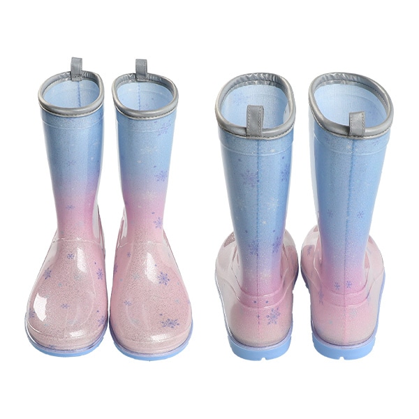 レインブーツ（ラメプリント）