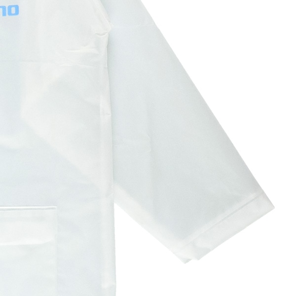 MIZUNO）EVAレインコート（ホワイト）