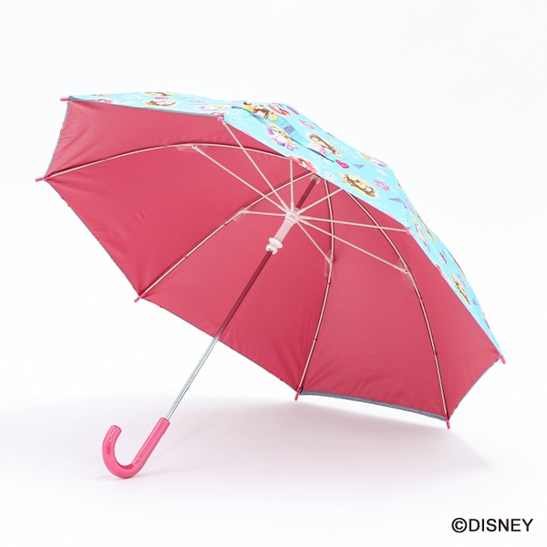 スケーター）晴雨兼用手開き傘 50cm（ディズニープリンセス）