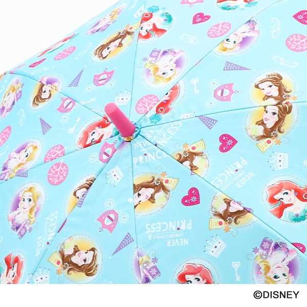 スケーター）晴雨兼用手開き傘 50cm（ディズニープリンセス）