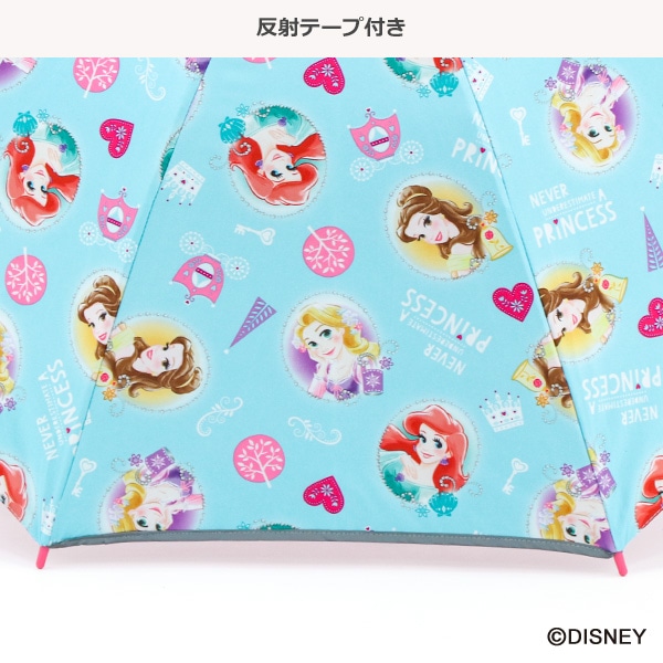 スケーター）晴雨兼用手開き傘 50cm（ディズニープリンセス）