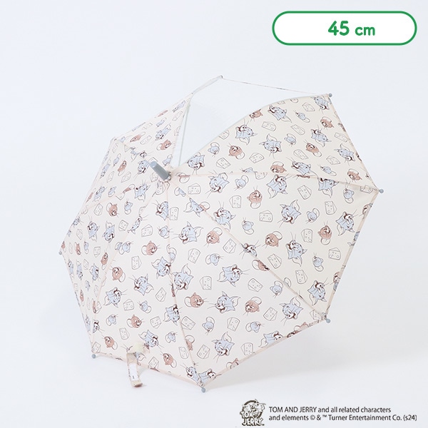 手開き傘 45cm（トムとジェリー）