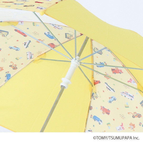 手開き傘 45cm（トミカとトム）