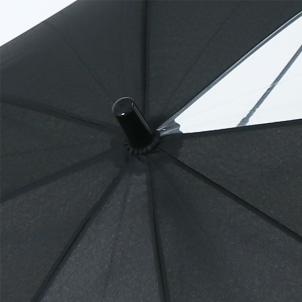ジャンプ傘 50cm（ブラック・無地）